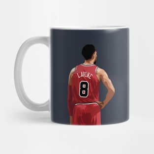 Zach Lavine Vector Back Mug